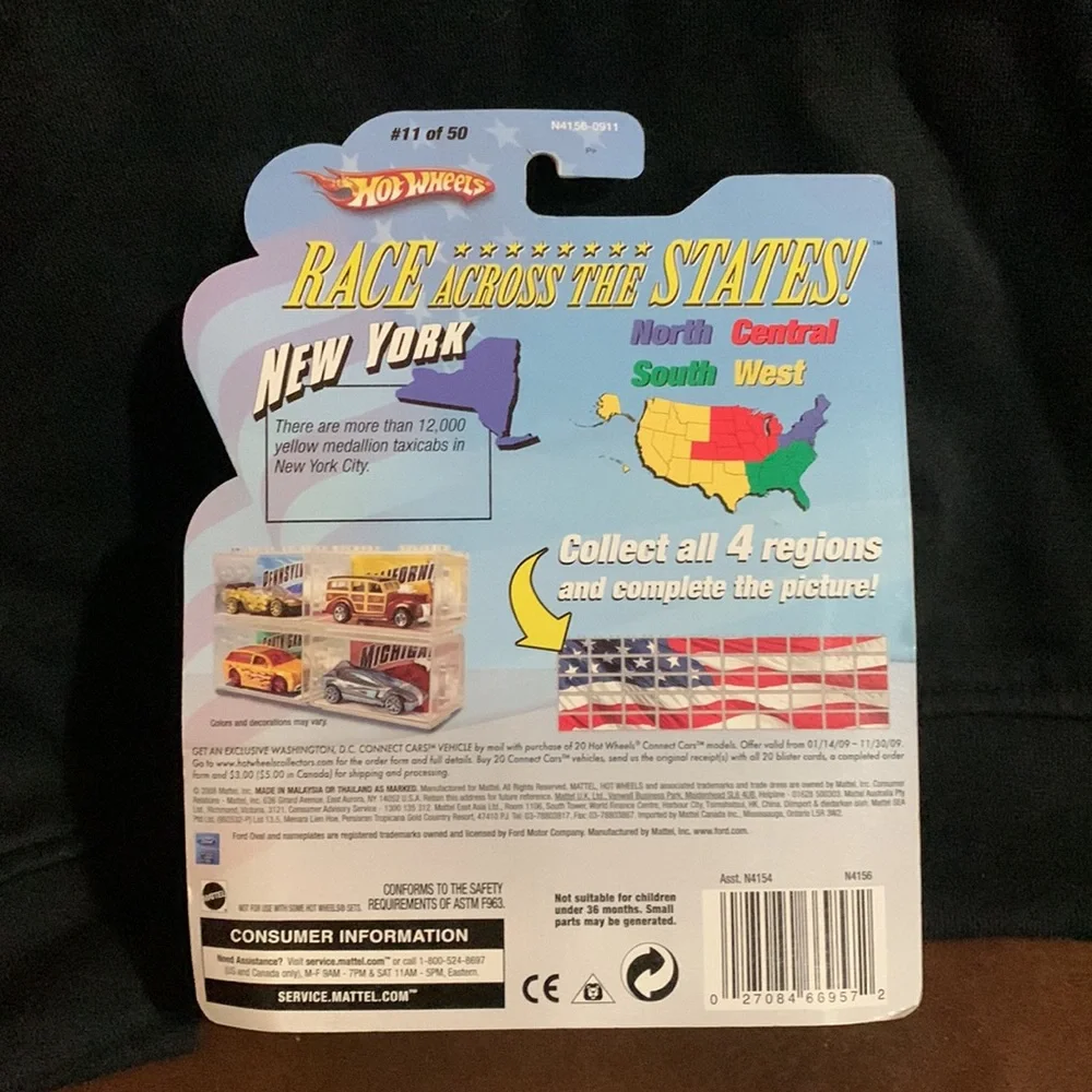 🆕 HOT WHEELS- CONNECT CARS - NEW YORK